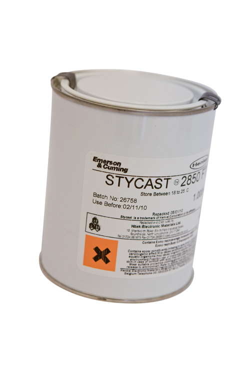 An epoxy resin with a silica binder, with thermal expansion matched to copper. Excellent thermal cyc