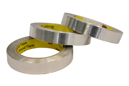 A self adhesive tape for joining superinsulation or aluminised Mylar. Also useful for covering unwan