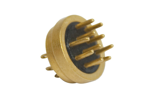 Low temperature 10 pin seal hermetically sealed connector